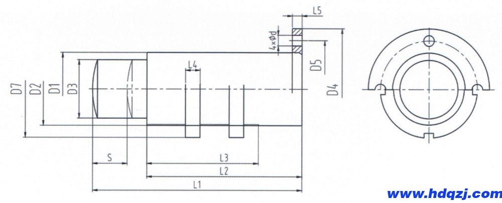 HZA-Ⅰ型彈性阻尼緩沖器外形尺寸圖.jpg