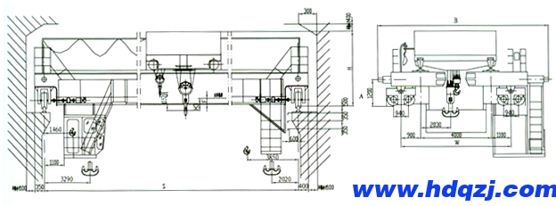 QD型125/32噸電動(dòng)雙梁橋式起重機(jī)